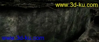 3D打印模型恐龙世界 原始森林 森林 原始 山 大山的图片