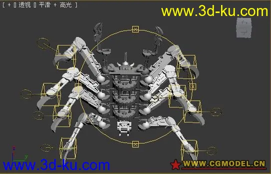 【高精模型】-带动画-【机器蝎子】-不知道论坛之前发过了吗 如果重复多多见谅的图片6