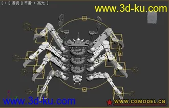 【高精模型】-带动画-【机器蝎子】-不知道论坛之前发过了吗 如果重复多多见谅的图片