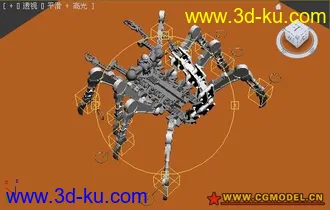 【高精模型】-带动画-【机器蝎子】-不知道论坛之前发过了吗 如果重复多多见谅的图片