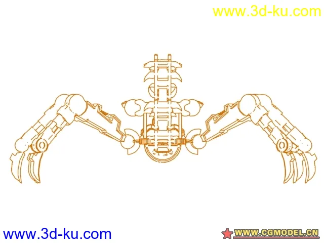 【高精模型】-带动画-【机器蝎子】-不知道论坛之前发过了吗 如果重复多多见谅的图片1