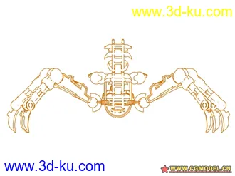 【高精模型】-带动画-【机器蝎子】-不知道论坛之前发过了吗 如果重复多多见谅的图片