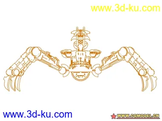 【高精模型】-带动画-【机器蝎子】-不知道论坛之前发过了吗 如果重复多多见谅的图片