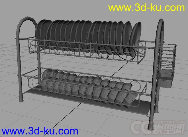 碗架模型的图片1