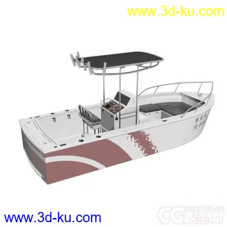3D打印模型汽艇的图片