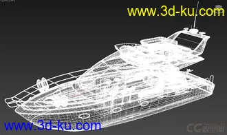 3D打印模型汽艇的图片