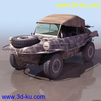 3D打印模型战地吉普的图片