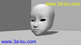 3D打印模型一个头的图片