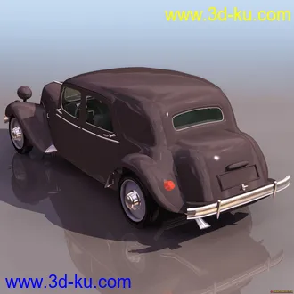3D打印模型新人发帖！老式轿车的图片