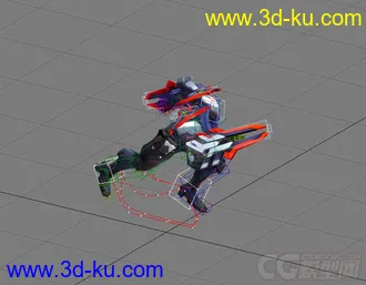 3D打印模型合金装备劫跑步动作动作动作的图片