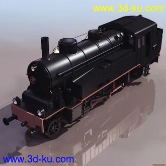 3D打印模型火车头的图片