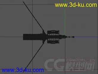 3D打印模型【自制】【还原】天基动能武器“上帝之杖”的图片