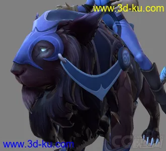 [整理]DOTA2角色模型_露娜的图片