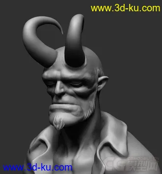 3D打印模型地狱男爵HELLBOY的图片