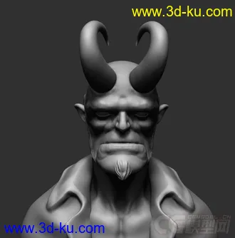 3D打印模型地狱男爵HELLBOY的图片