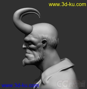 3D打印模型地狱男爵HELLBOY的图片