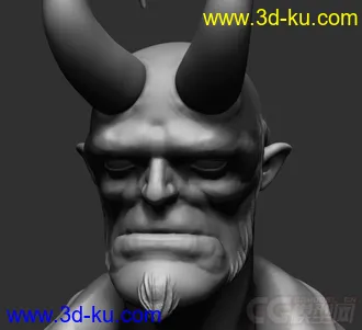 3D打印模型地狱男爵HELLBOY的图片