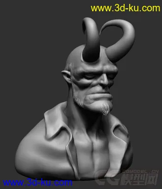 3D打印模型地狱男爵HELLBOY的图片
