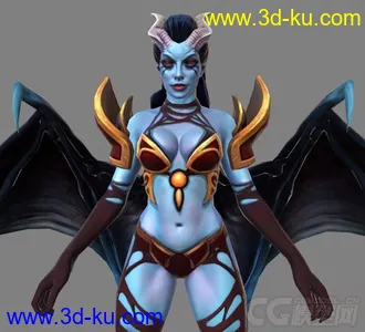 [整理]DOTA2角色模型_痛苦女王的图片
