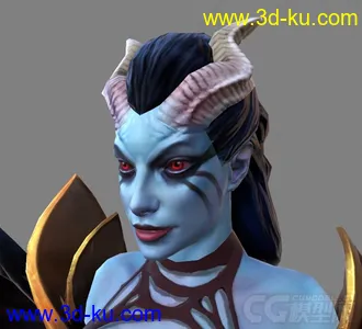 [整理]DOTA2角色模型_痛苦女王的图片