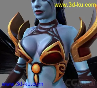 [整理]DOTA2角色模型_痛苦女王的图片