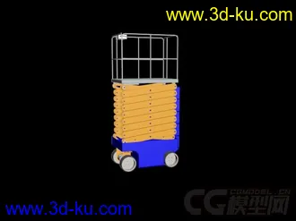 3D打印模型剪叉式升降机的图片