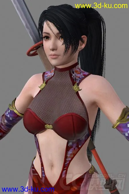 [整理]DOA5角色模型_红叶_忍者的图片3