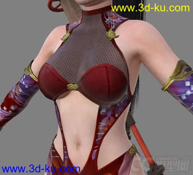 [整理]DOA5角色模型_红叶_忍者的图片6