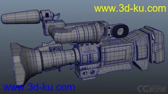 3D打印模型电子系列——高速摄影机 4k摄影机 高清摄影机 摄影机的图片