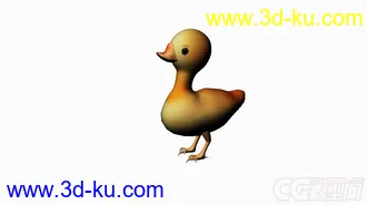 3D打印模型Q版小鸭子的图片