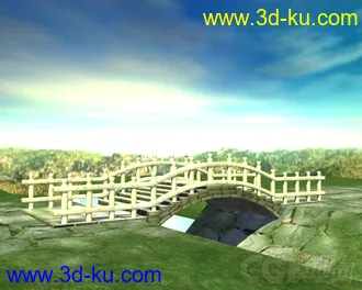 3D打印模型场景----桥的图片