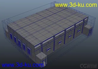 3D打印模型现代系列——影视级室内浴室 澡堂 集体浴室 复古老式浴室 室内场景的图片
