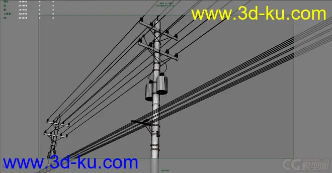 电线杆子场景模型的图片4