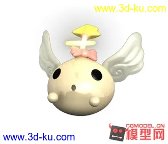 3D打印模型可爱小天使的图片