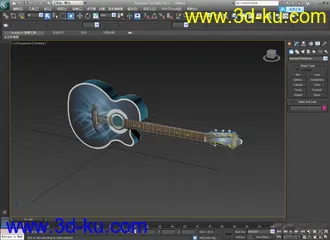 3D打印模型吉他的图片