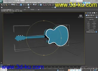 3D打印模型吉他的图片