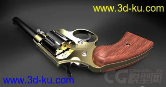 3D打印模型完整结构的45式手枪3D模模板的图片