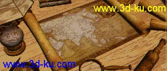 3D打印模型世界航海图的图片