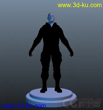 3D打印模型人物 大兵的图片