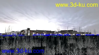 3D打印模型湖边(黄昏）的图片
