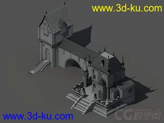 3D打印模型败笔的房子，给自己跪了！！！！的图片
