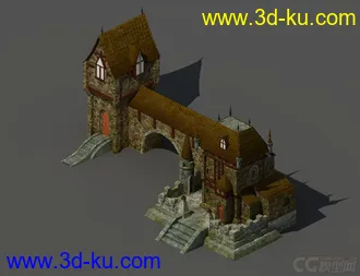 3D打印模型败笔的房子，给自己跪了！！！！的图片