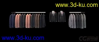 3D打印模型西服的图片