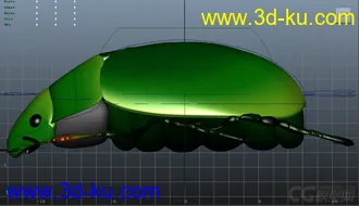 3D打印模型甲壳虫的图片