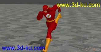 3D打印模型DC宇宙online——闪电侠的图片