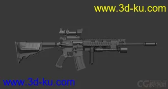 3D打印模型枪的图片
