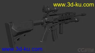 3D打印模型枪的图片
