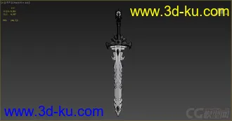 3D打印模型剑制武器的图片