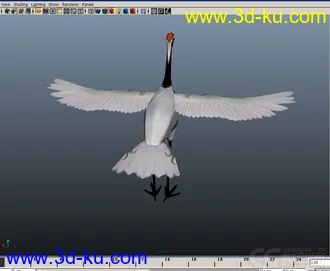 3D打印模型仙鹤的图片