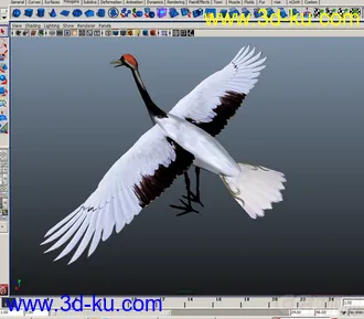 3D打印模型仙鹤的图片